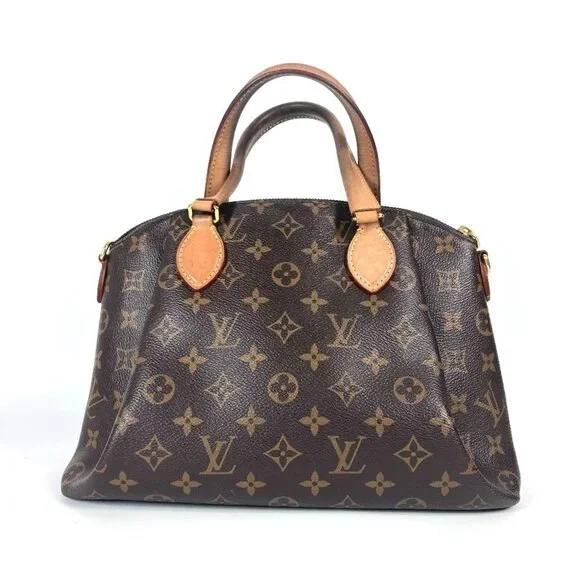 LOUIS VUITTON Authentic Brown Monogram Canvas Tote Bag - Picture 2 of 15